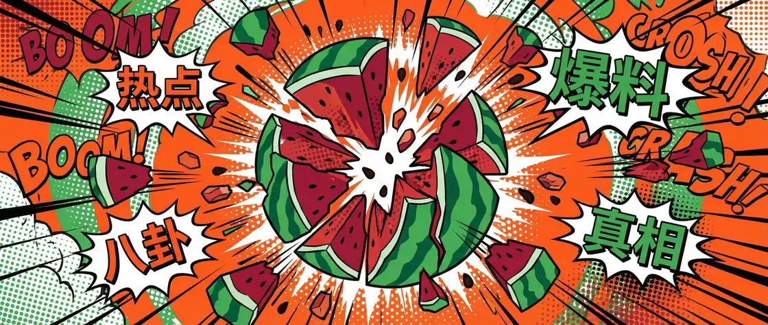绯红小猫 今日头瓜爆炸漫画横幅